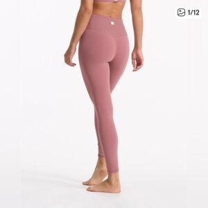 Vuori Rib Studio Legging Marsala